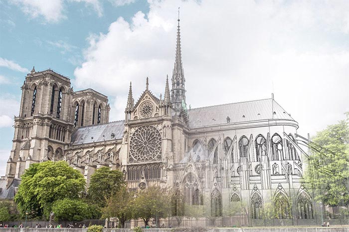 Le numérique pour rebâtir Notre Dame Cad Magazine